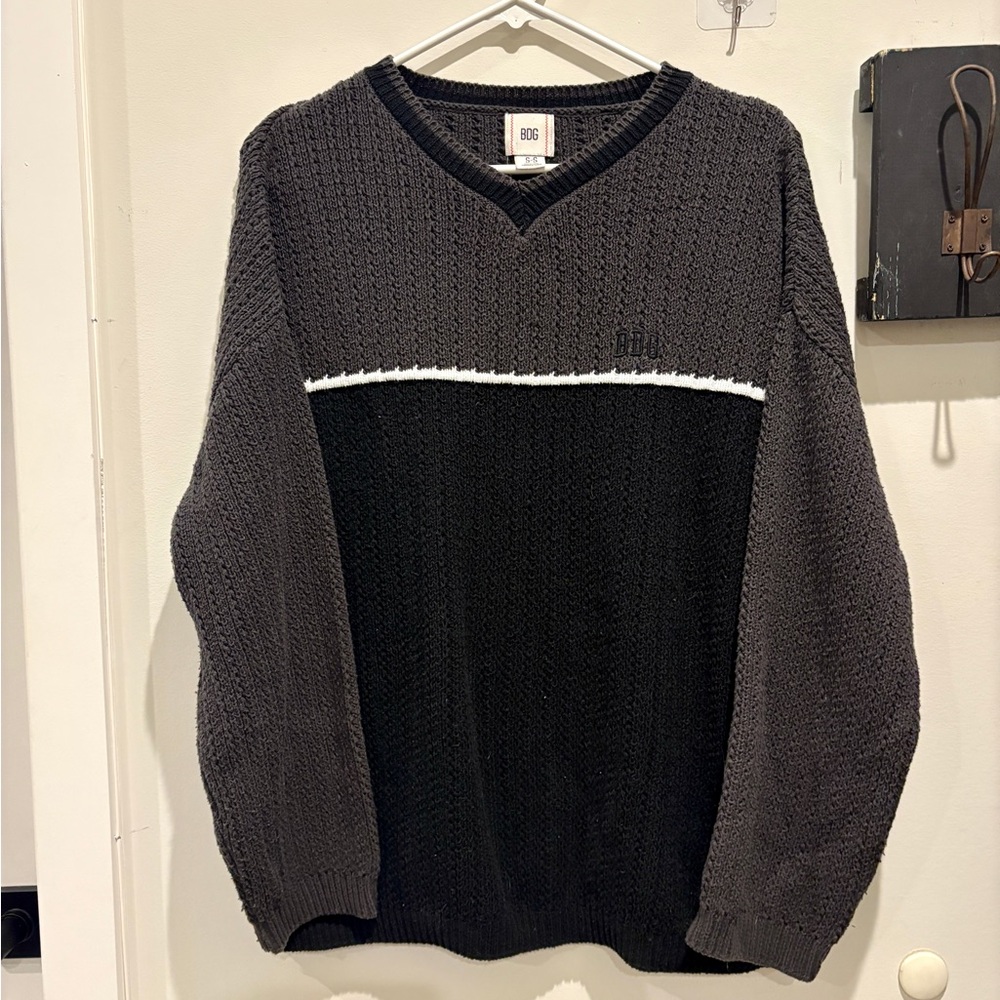 BDG Black and Gray Sweater